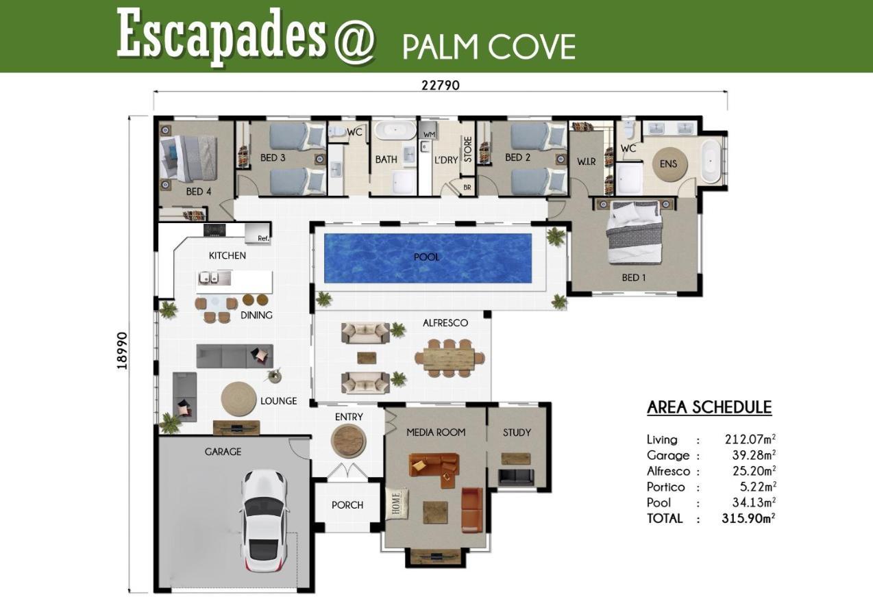 Escapades @ Palm Cove Exterior foto